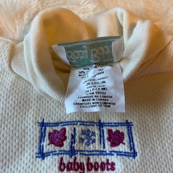Baby Boots 2-piece Dress and Leggings Size 6 MTHS Vintage - Picture 3 of 10
